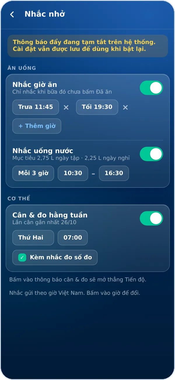 Nhắc nhở